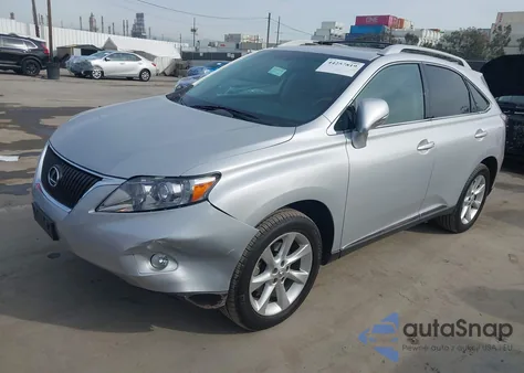 2010 Lexus Rx 350 from USA, damaged, VIN 2T2ZK1BA9AC030095